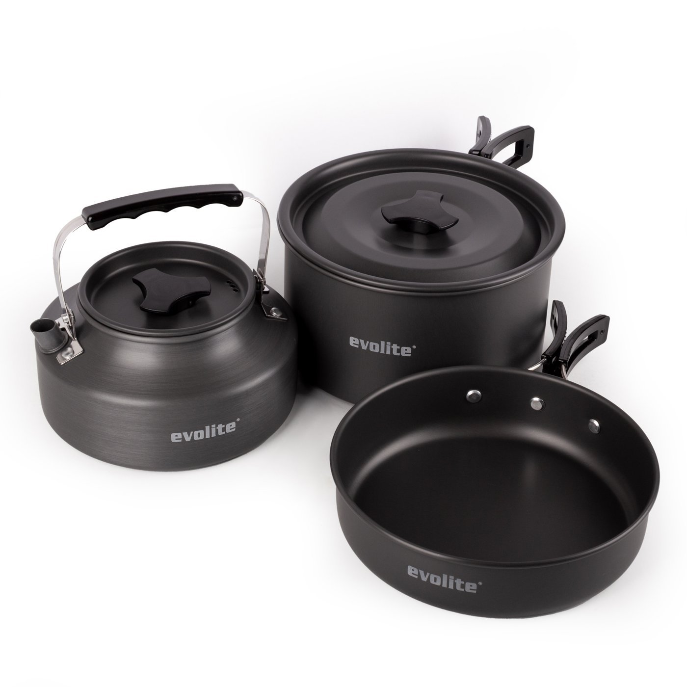 Evolite Tria Pot Çaydanlıklı Tencere Seti