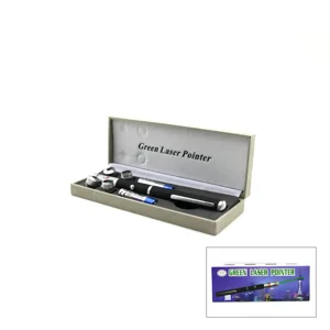 Yeşil Lazer Pointer 5000 Mw 5 Başlıklı